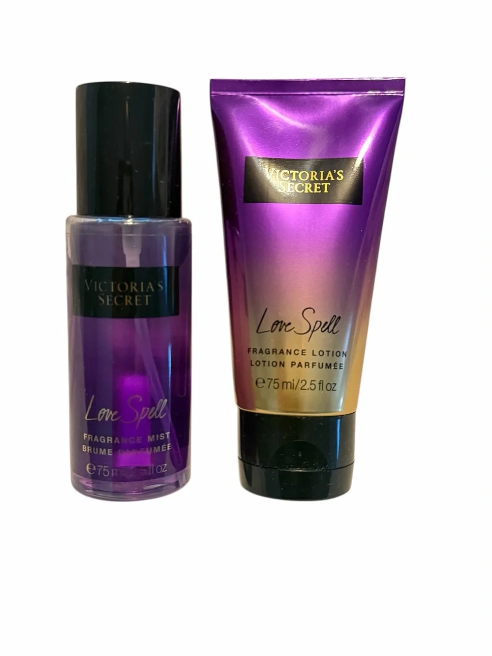 Nu Victoria's Secret Love Spell fragrance and lotion body mist 2.5oz gift